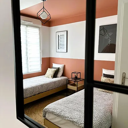 *new* Alba 6 Pax 8min Appartement Serris